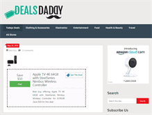 Tablet Screenshot of dealsdaddy.us